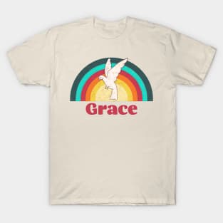 Grace - Vintage Faded Style T-Shirt